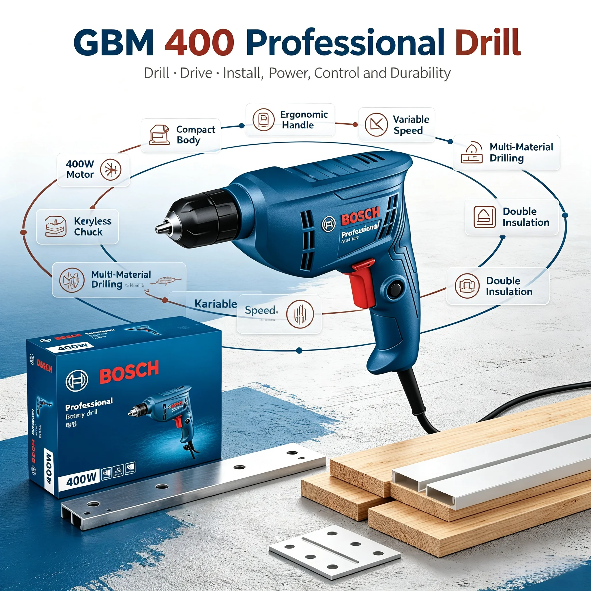 bosch-gbm400-multifunctional-household-electric-drill-10mm-chuck-2800rpm-electric-screwdriver-power-tool