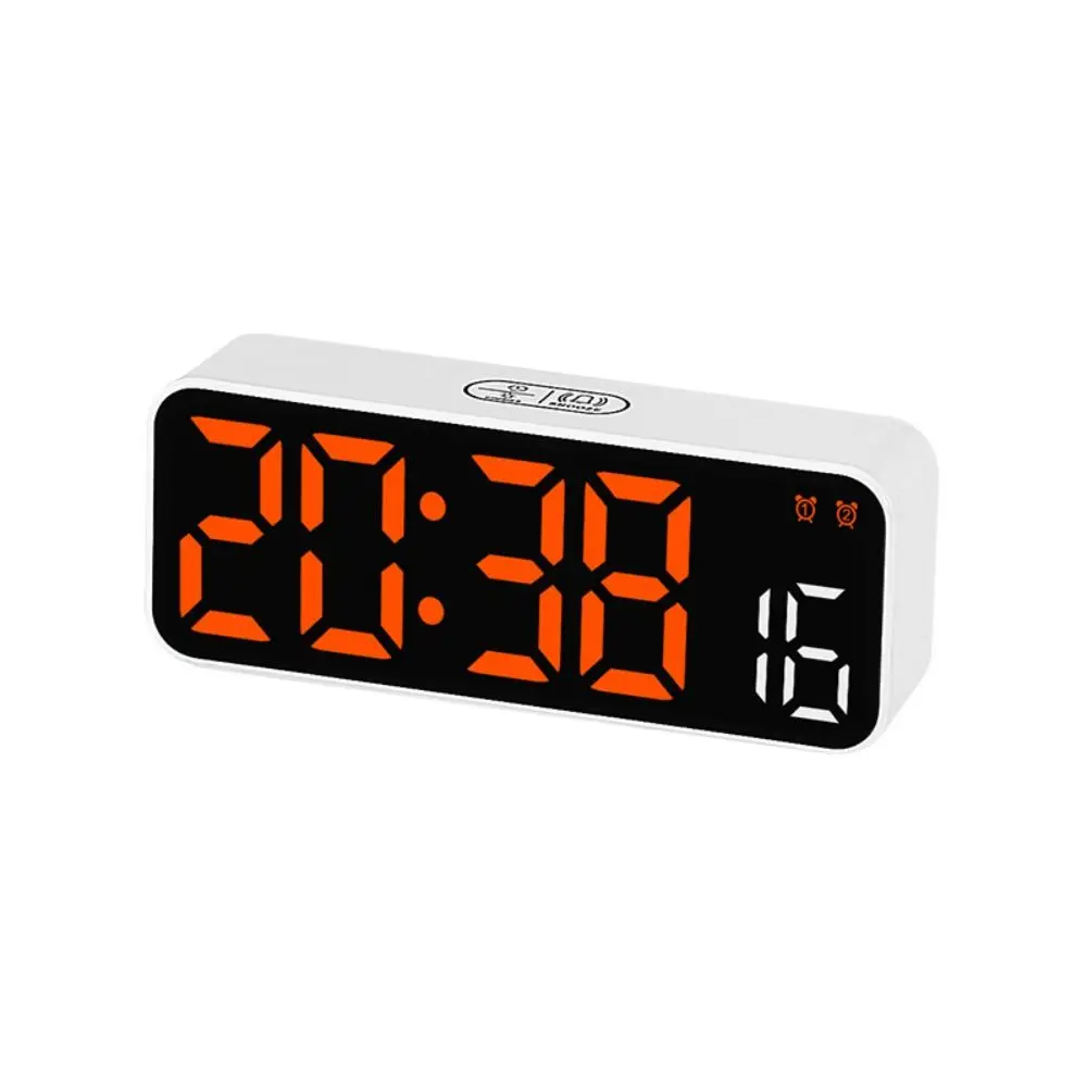 New Wall-mounted Electronic Wall Clock Multi-functional Date Digital LED Clocks 12/24H DST Display Table Clock