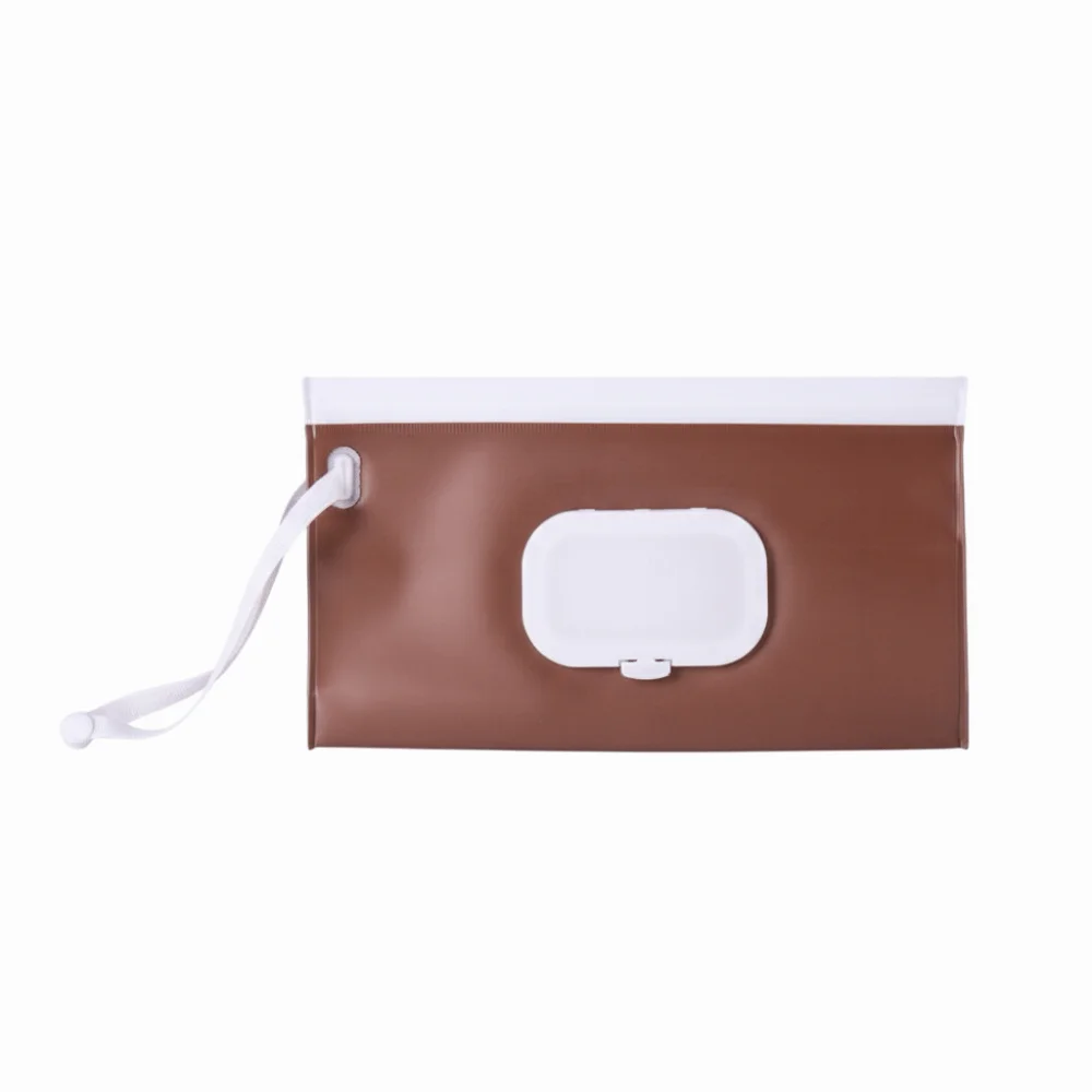 Hot Portable Baby Wipes Dispenser Refillable Resuable Baby Wipes Holder Baby Wipes Container for Travel