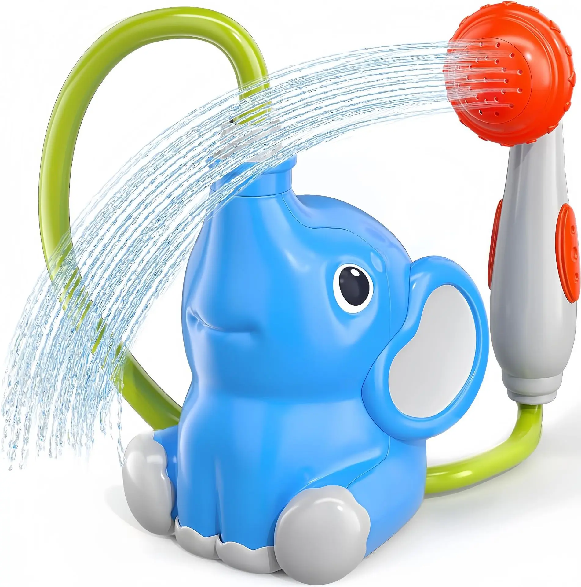 아기 목욕 물놀이 장난감, 전동 펌프 샤워기처럼 물을 뿌리는 물놀이 장난감