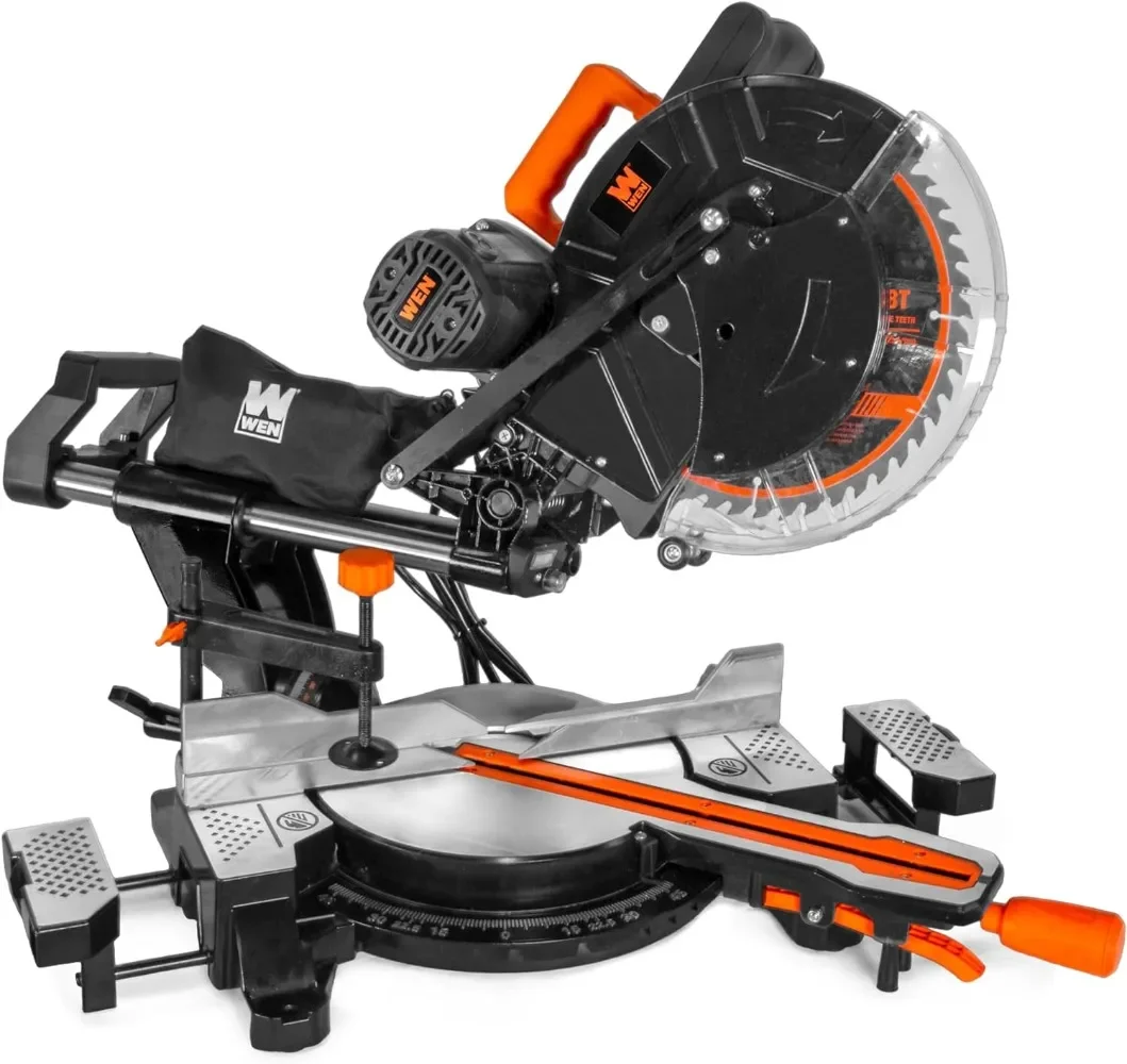 

15-Amp 12-Inch Dual-Bevel Sliding Compound Miter Saw with Laser