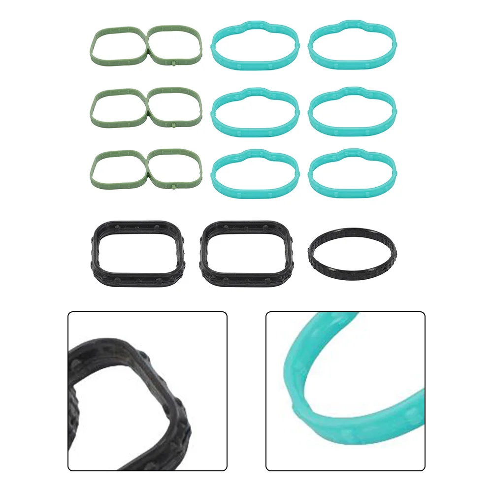 Gasket Pengganti Langsung Gasket Intake Manifold Pengganti Mesin Gasket Pas Langsung Pengganti OE Desain Praktis