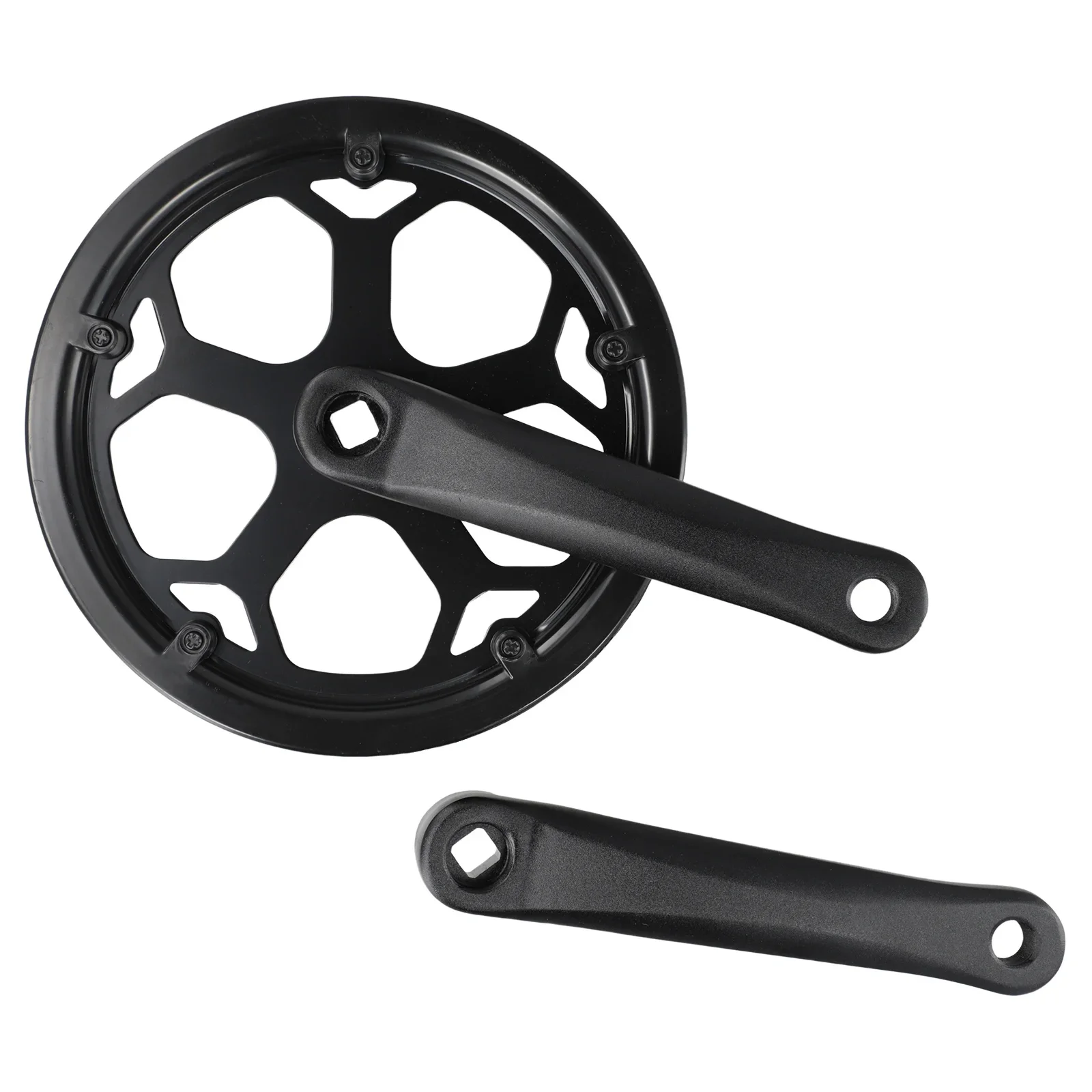 Crank Set Specifically Made for Square Hole Bottom Brackets Ideal Choice for Electric or Road Bike Enthusiasts