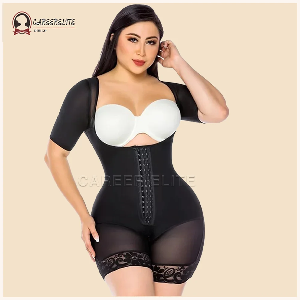 

Fajas Firm Control Bodysuit for Women High Waist Corset Tummy Control Underwear with Butt Lifting Effect Post Surgery Postpartum