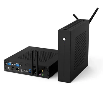 최저가 씬 클라이언트 제조업체 Pfsense 방화벽 Barebone 보안 카메라 12V 팬 미니 Pc 인텔 컴퓨터 모니터