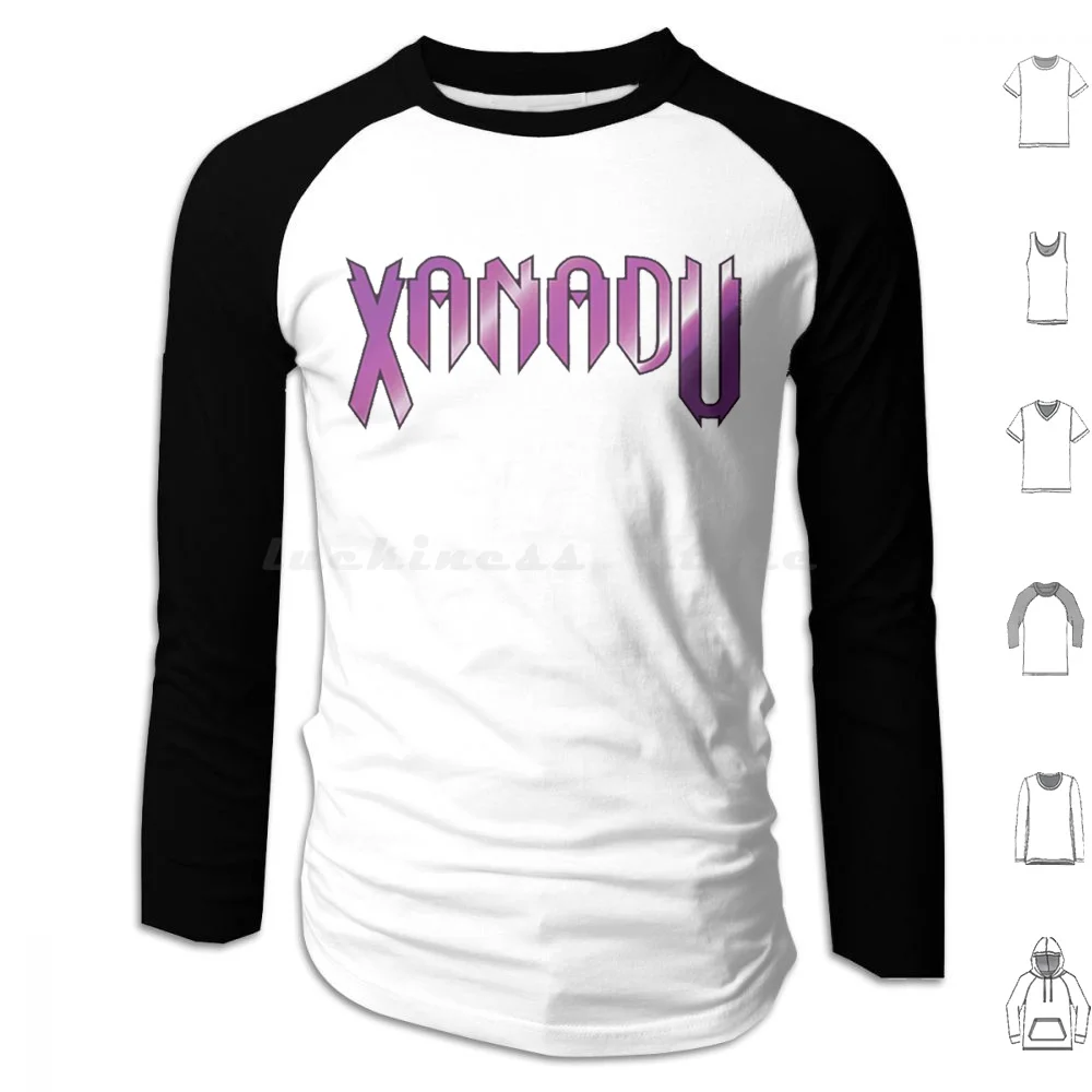 Violeta Xanadu Olivia Newton John Sudadera con capucha de algodón de manga larga física 80s Musical Onj Música 70s Dos de un tipo cantante Olivia