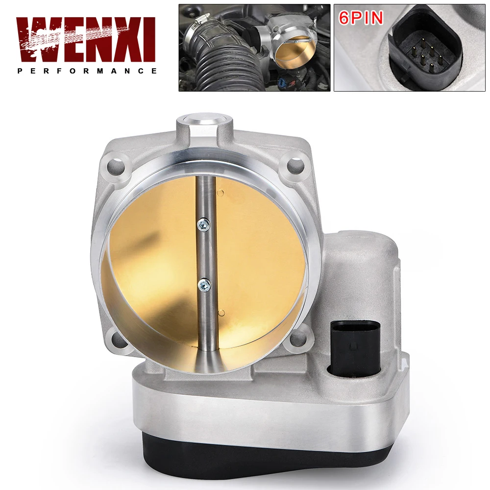 90mm Enlarged Throttle Body for 2003-2012 Dodge Ram Jeep Hemi V8 5.7L 6.1L 6.4L 4591847AC/AB/AA 68060354AA WX-TTB93