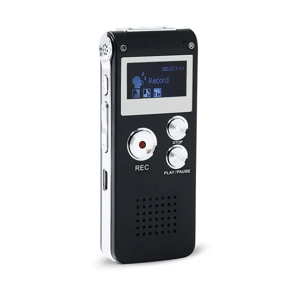 

Recorder Flash Digital Audio Voice Recorder 650Hr Dictaphone 3D Stereo MP3 Player