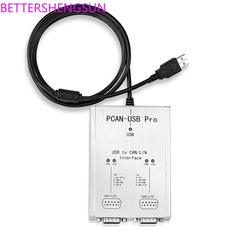 Pcan USB Pro Dual Channel Compatible with IPEH-002061 Load Rate