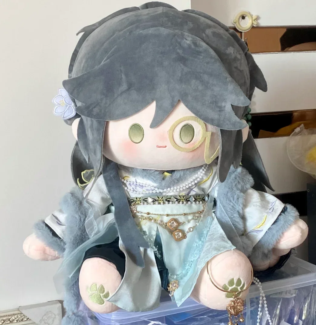 

40 Cm Stuffed Toy Ashes Of The Kingdom Anime Zhang Miao Plush Doll Pillow Dress Up Dai Hao Ying Cosplay Replaceable Body Gift