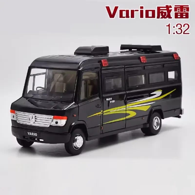 for Vario 1:32 Diecast Alloy MPV Car Model Realistic Simulation Static Display Collectible Toy Gift Finished Product