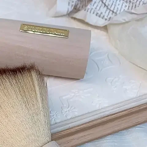 Round Nail Dust Brush Large-sized Remove Nail Dust Brushes Acrylic UV Gel Polish Powder Cleaning Tool Manicure Accessories