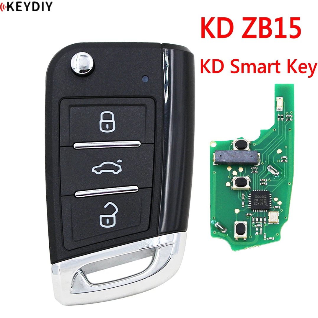 KEYDIY Universal Smart Key ZB15 for KD-X2 KD-MAX Car Key Remote Replacement Fit More than 2000 Models