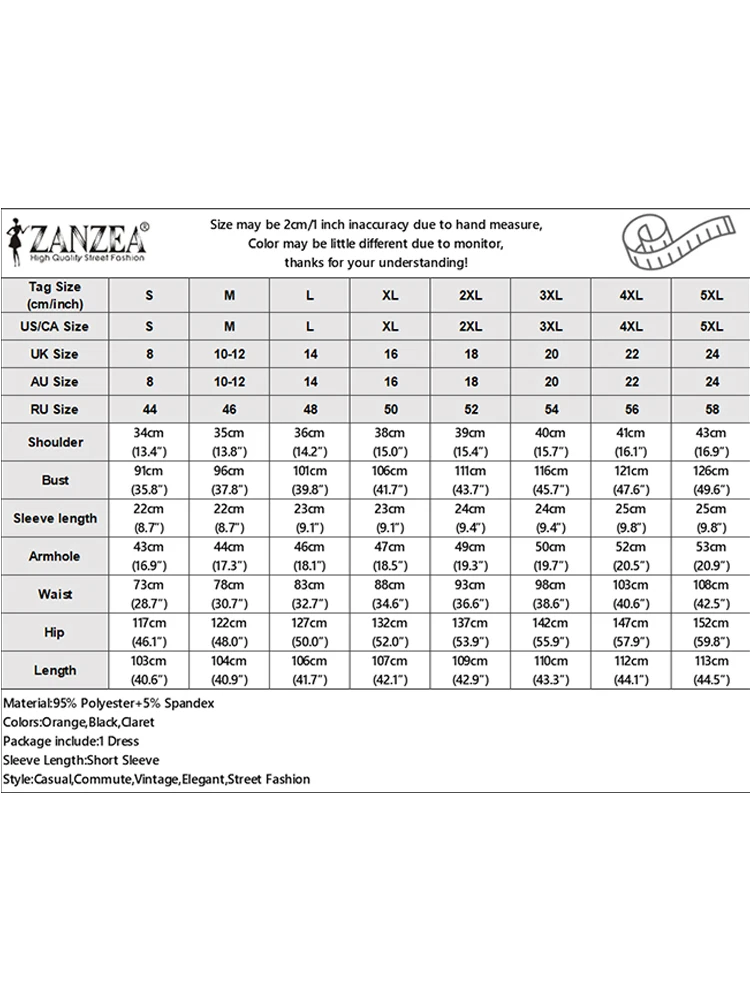 فساتين عمل مكتبية أنيقة برقبة على شكل V من ZANZEA للنساء 2025 فستان صيفي بطيات متينة فستان صيفي بأكمام قصيرة رداء للحفلات على شكل حرف A #6