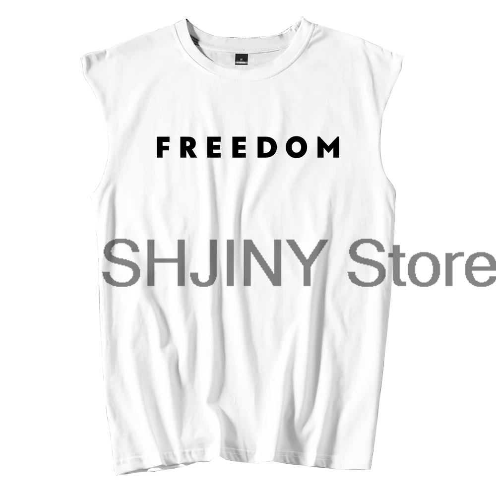 

Charlie Kirk Freedom Merch Tank Tops 1993-2025 Rip Unisex Sleeveless Vest Women Men Outdoor Streetwear Tops