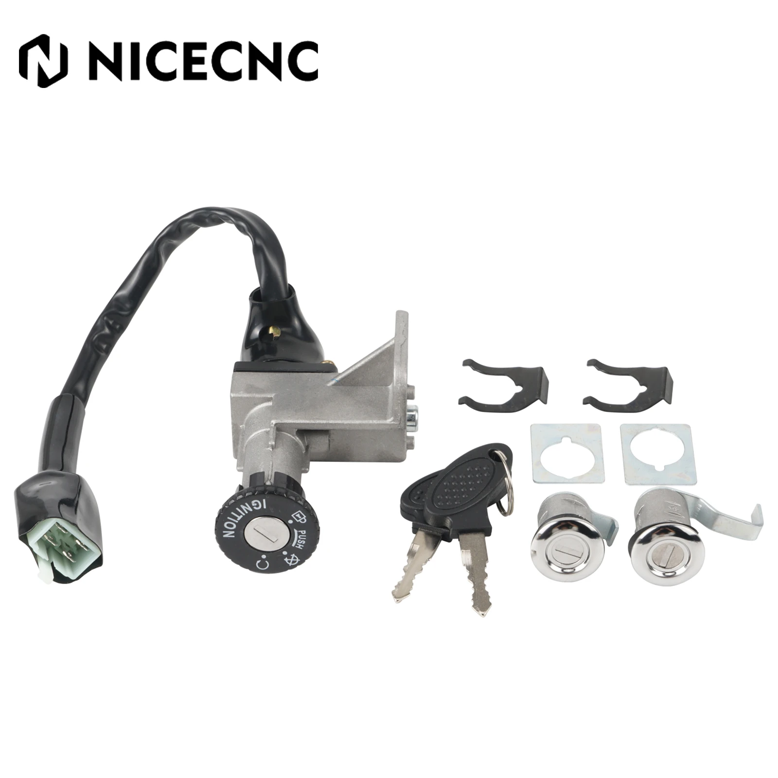 

For 50cc 150cc GY6 Chinese Scooter Moped Taotao Jonway Roketa Ignition Switch Key Lock Set