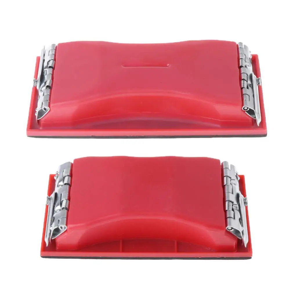 Sander Sandpaper Sanding Tool Rectangle Paper Holder Plastic Stand Board