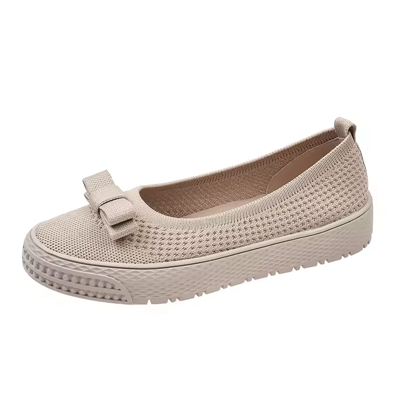 

Maggie's Walker Women's Woven Soft Bottom Knitted Flats Spring Slip-on Casual Loafers Size 35~40