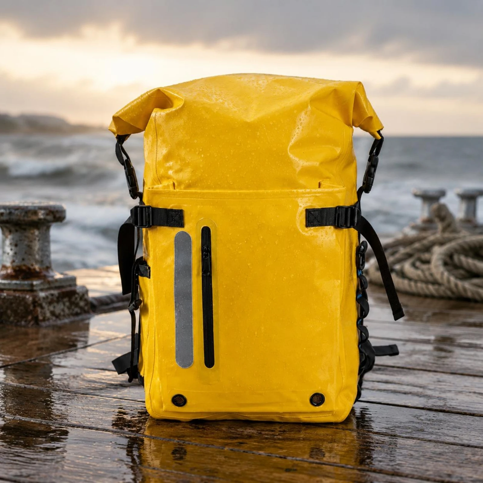 Dive Gear Bag Waterproof Snorkel Bag Dive Gear Backpack Sturdy Padded Straps for Diving, Outdoor