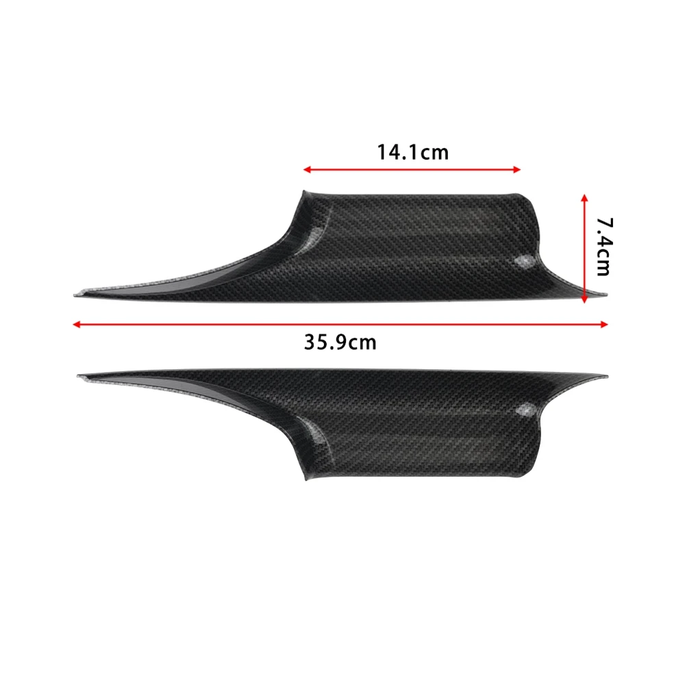 Door Pull Handle Covers For BMW 7 Series F01/F02 2008-2014 Rear Left and Rear Right Replaces 51419115501 51419115502