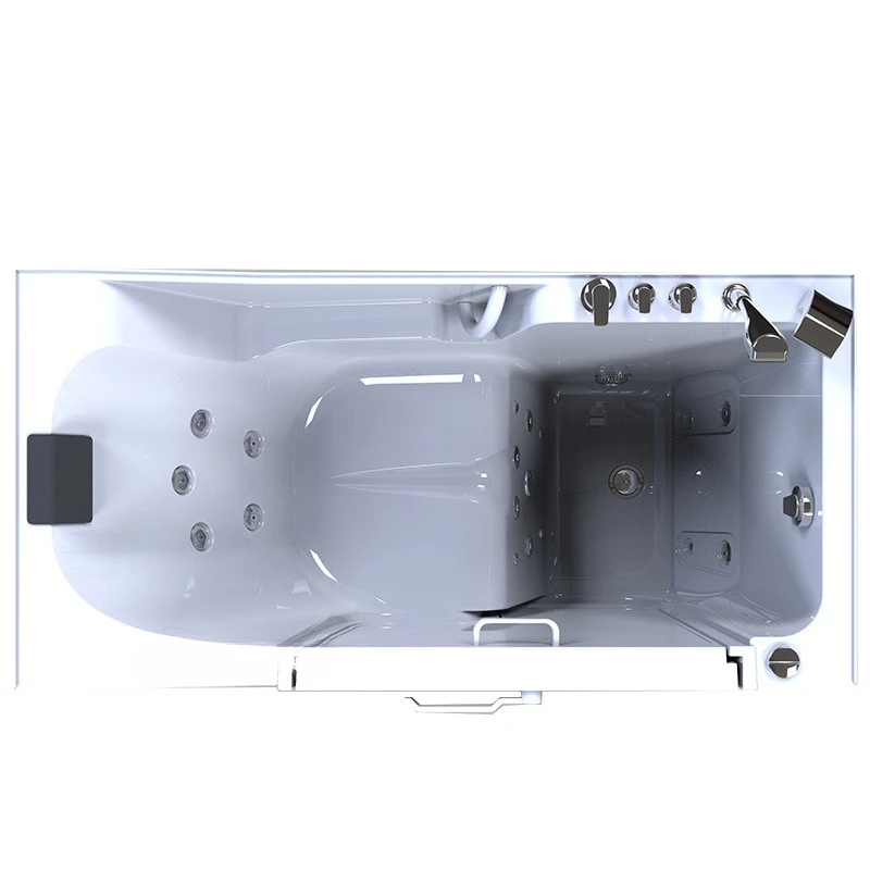 The elderly special barrier-free walk-in spa bath Jacuzzi