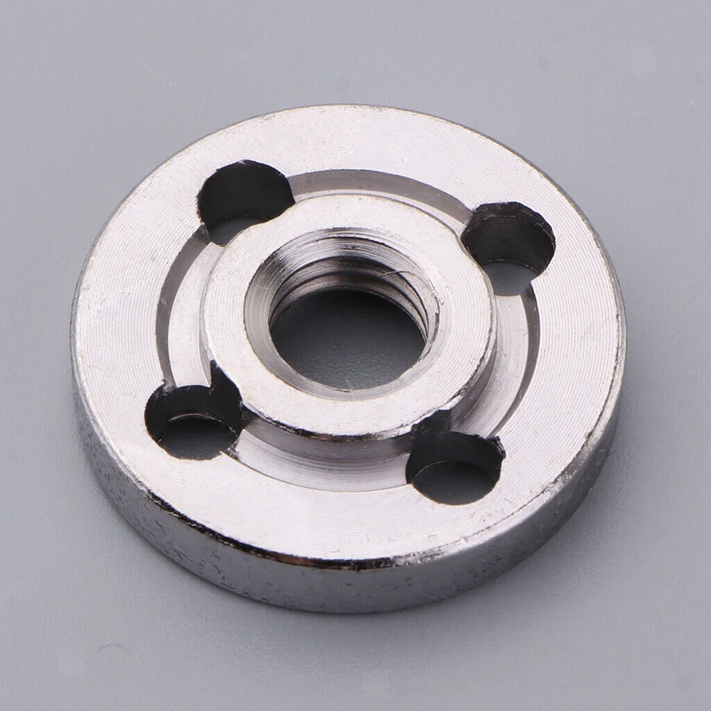 A93Z 6Pcs Lock Nuts Flange for Makita 9523 Nut Inner Outer Kit Angle Grinder Tool 2 Specifications-Toothless, Toothed