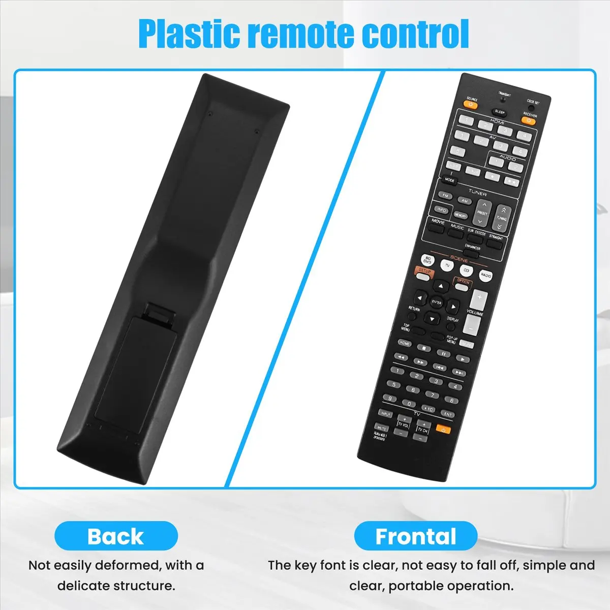 ~A271R Remote Control for RX-V375 RX-V467 RX-V565 RX-V567 RX-V571 RX-V665 RX-V765 -3066 -4065 -3066BL RX-V373BL