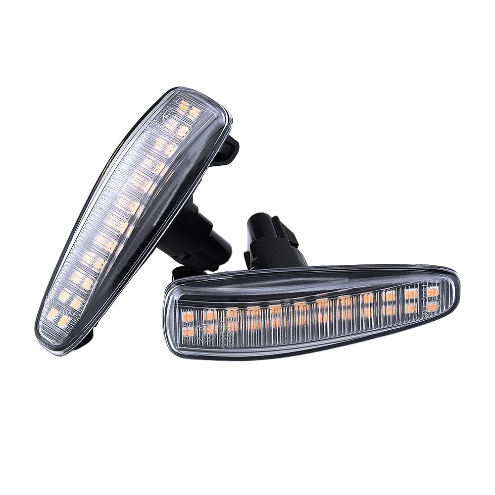 Dynamic Side Marker Turn Signal Flashing Lights For Mitsubishi Lancer / Evolution X 2008-2018 (Evo X) OEM Part# 8351A001
