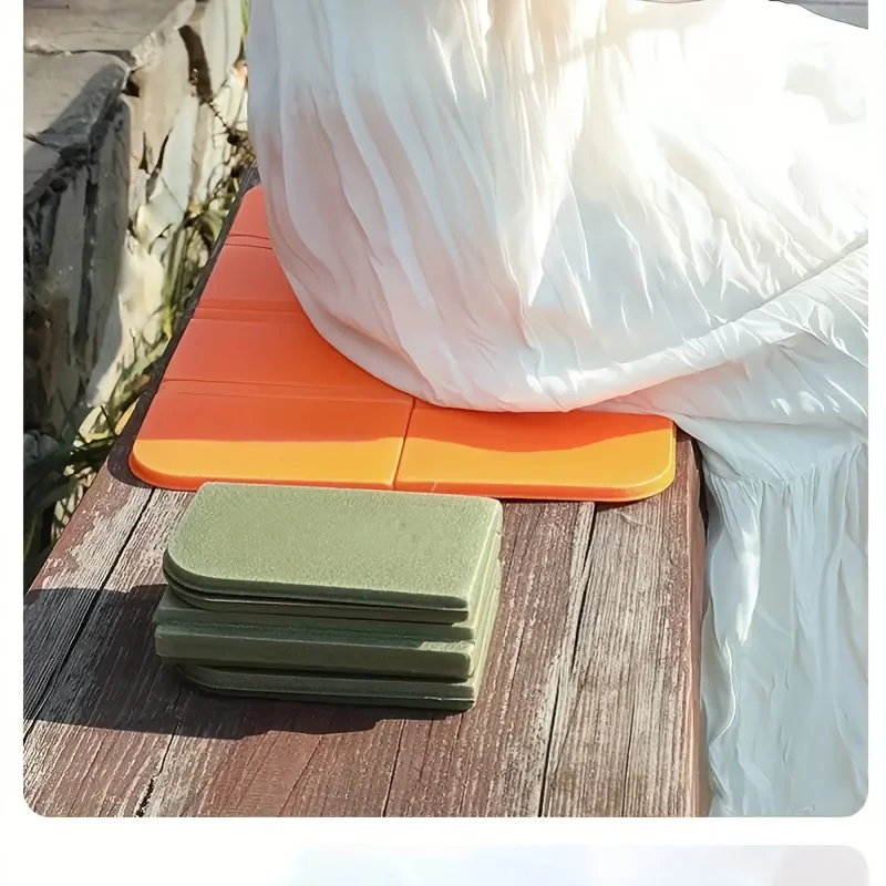 Outdoor Folding Seat Cushion Portable,Insulated Moisture-pro