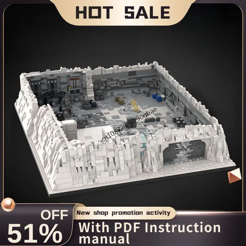 

New 12168Pcs Famous Star Battle Movie Moc Base Hangar Model Building Blocks Diy Creative Ideas Kids Toys Christmas Birthday Gift