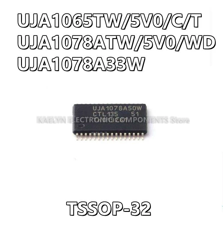 2Pcs/lot 1065/5V0CT UJA1065/5V0CT UJA1078ATW/5V0/WD  UJA1078A50W UJA1078A33W