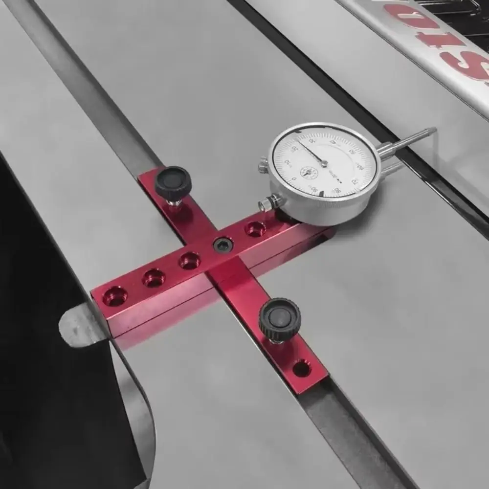 0.01in Resolution Table Dial Indicator Corrector Adjustable Alignment System Easy To Operate Rust Prevention Woodworking Tools