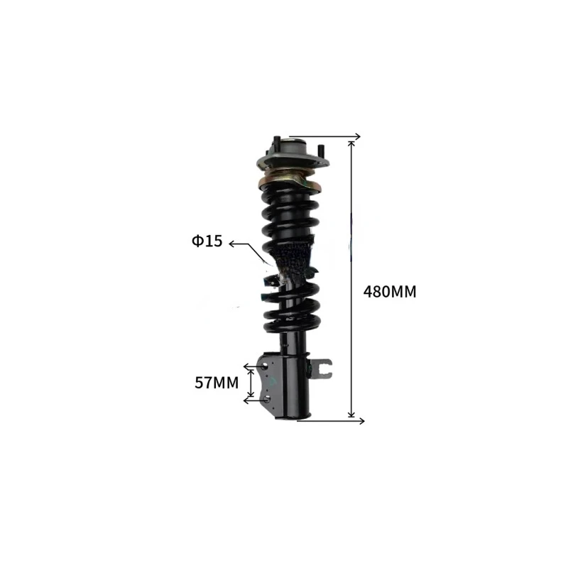 Electric Coach Front Shock Absorber Suitable for Lvtong Electric 23-Seat Tour Car Shock Absorber Spring Accessories