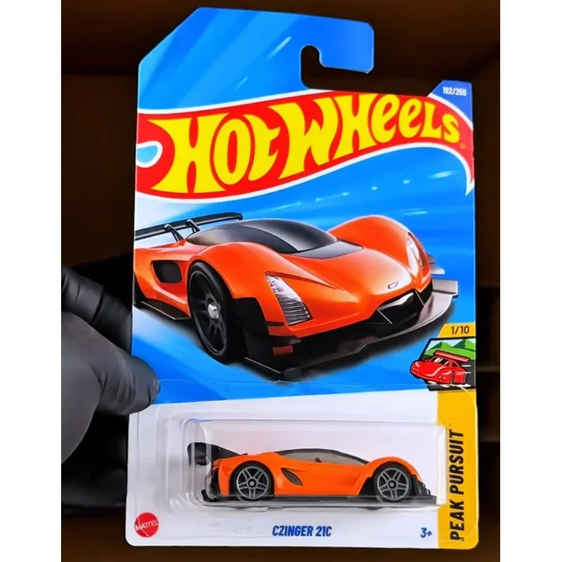 2025J Original Hot Wheels voiture Porsche 911 Ferrari SF90 benz Lamborghini moulé sous pression 1/64 alliage modèle véhicule jouets pour garçons présent