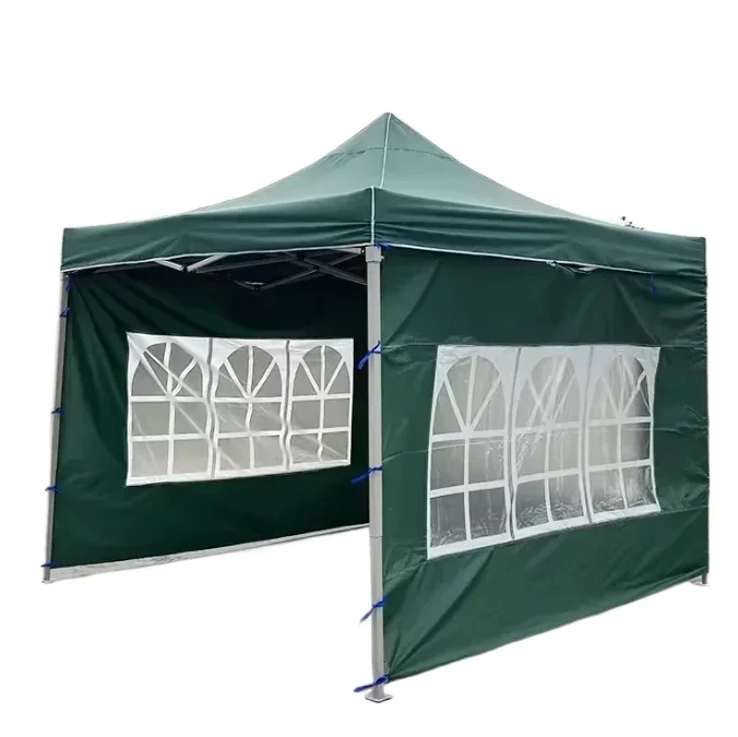 

Outdoor Retractable Umbrella Sunscreen and Waterproof Outdoor Oxford Exhibition Aluminium Sports Folding Trade Show Canopy Tent