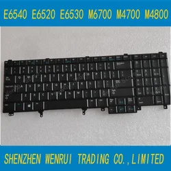 New Genuine For Dell Precision M4600 M4700 M4800 E6540 E6520 E6530 M6700 US Laptop Keyboard Backlit Pointer