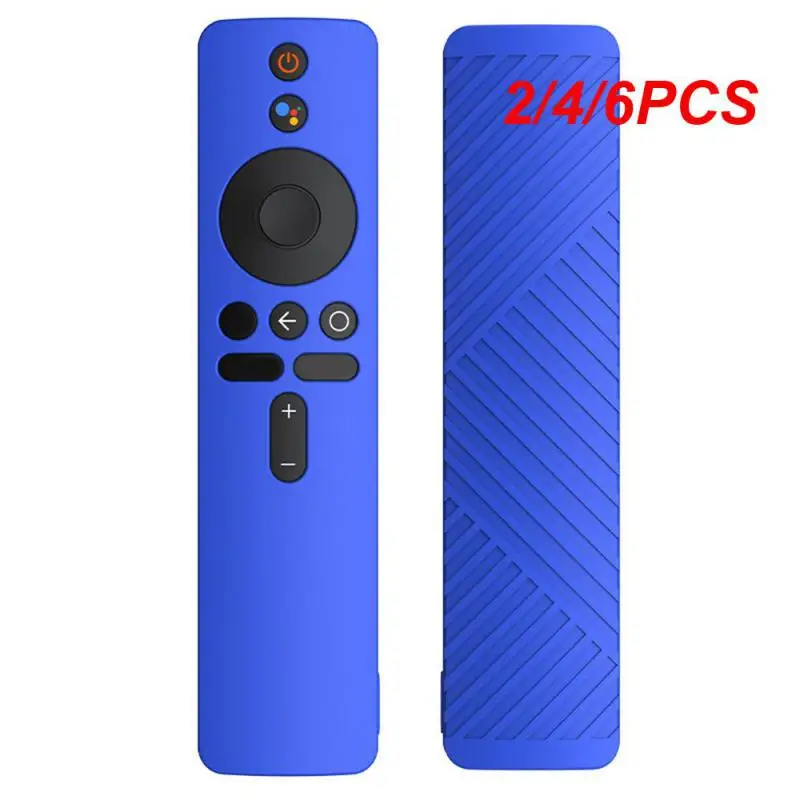 2/4/6PCS Silicone Protective Cover For Remote Control Sturdy And Durable Remote Control Sleeve