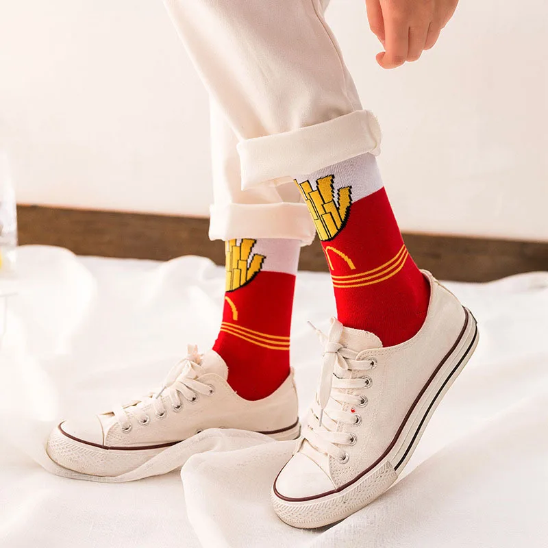 Fun Japanese Style Unisex Socks - alternate angle