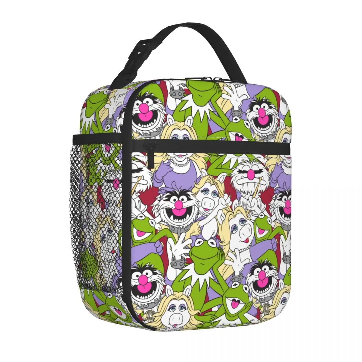 The Muppets Insulated Lunch Bags Cooler Bag Reusable Portable Tote Lunch Box Food Bag Office Outdoor