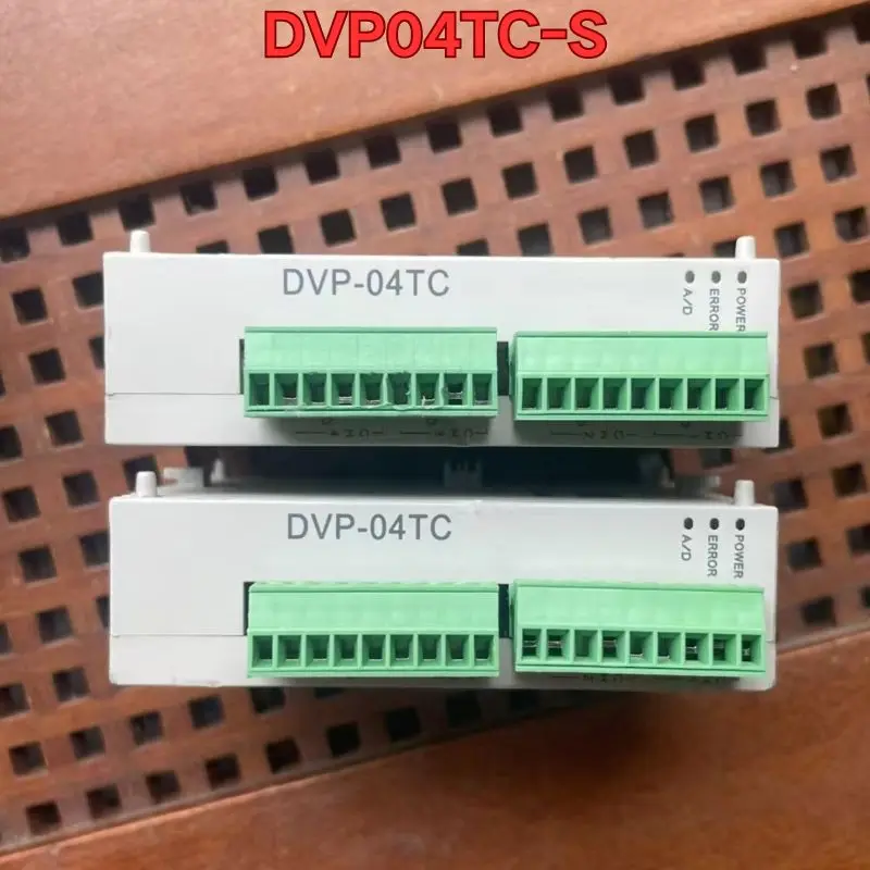 Second-hand PLC module DVP04TC-S function test is normal Original authentic Latest Pricing for 2026