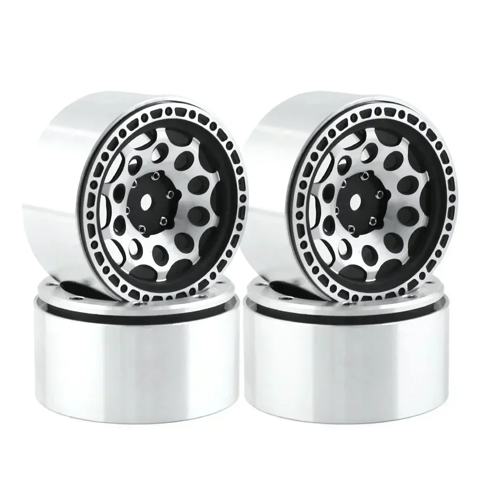 

2.2" Metal Beadlock Wheel Rim 12-Spokes for RC Crawler Car Trxs TRX4 TRX6 Axial SCX10 90046 RR10 Wraith