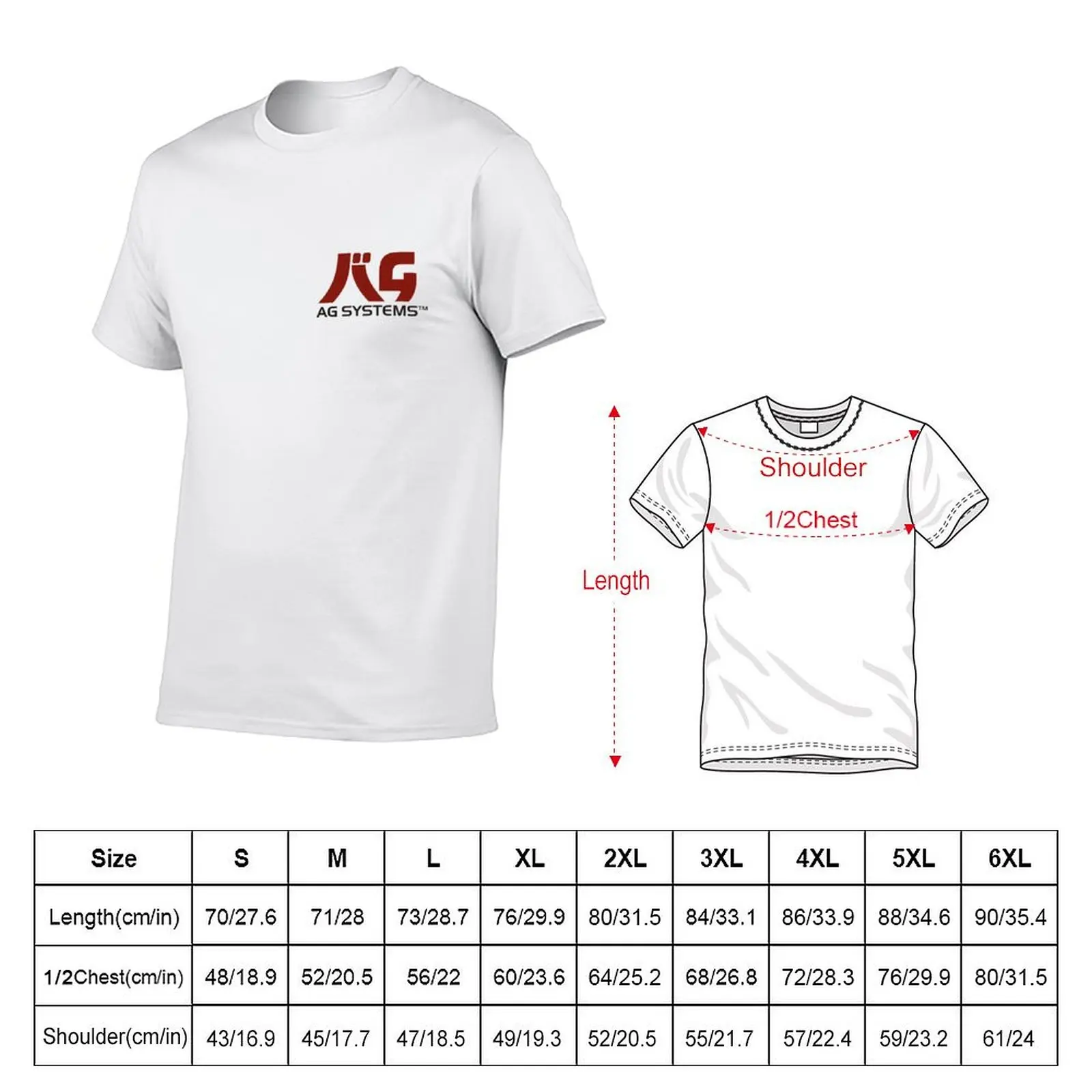 Wipeout Pulse - AG-System Logo alt T-Shirt Big and Tall Solid Color T-Shirt
