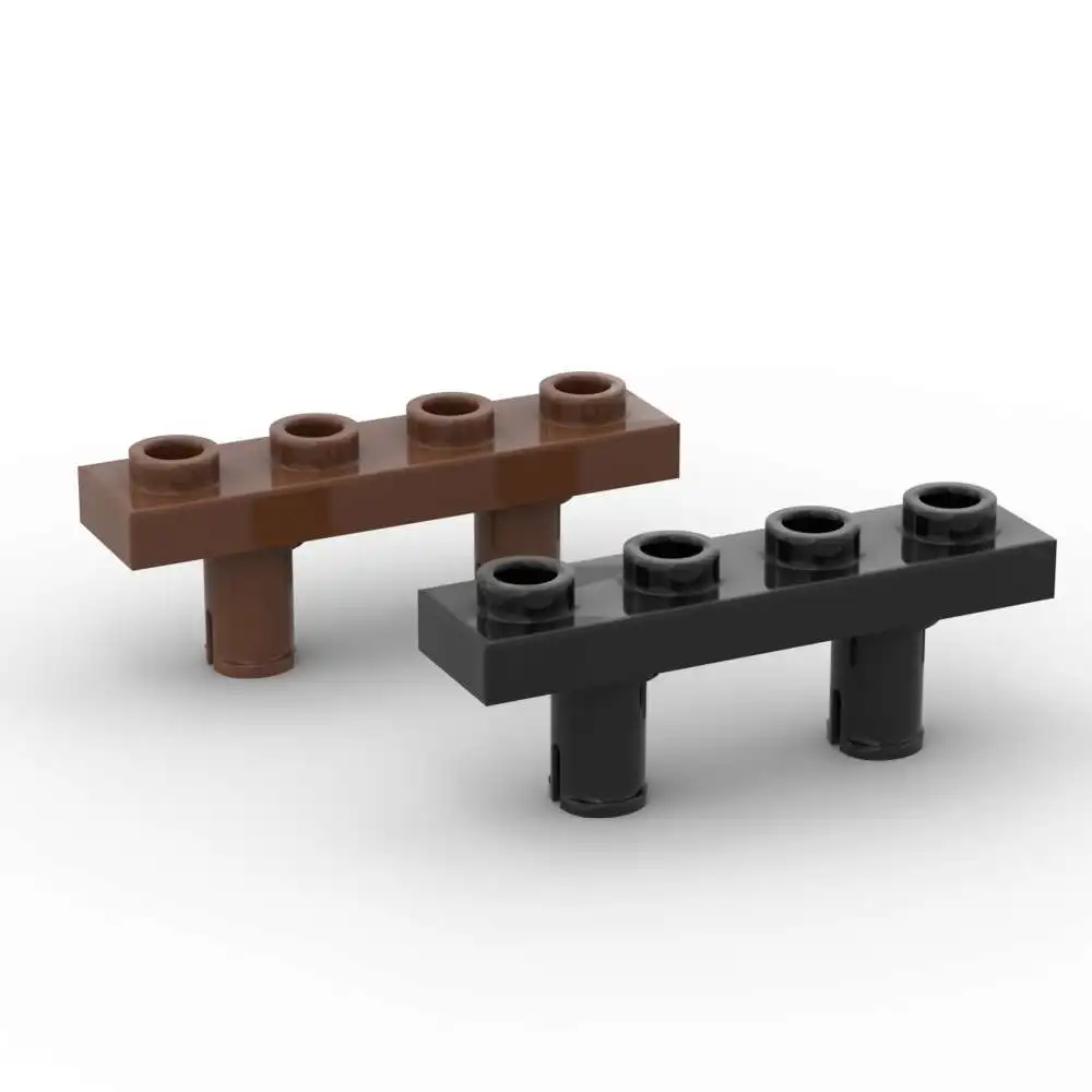 MOC 10PCS Parte Mattoni 68382 Modificato 1x4 Con Perni Inferiore Building Blocks Set Casa Particelle Giocattoli FAI DA TE Per Bambini Regali Di Compleanno