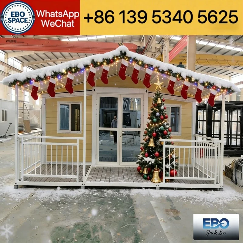 30ft Mobile House Expandable Box Folding House Prefab Modular Made in China Outdoor Waterproof Folding House
