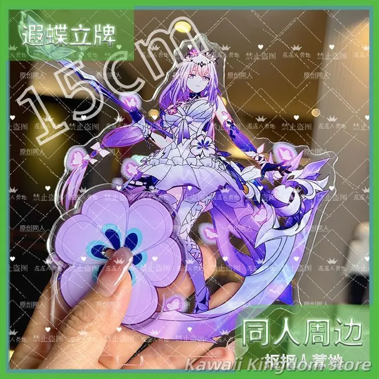 Honkai: Star Rail Castorice аниме акриловая подставка модель тарелка декор стола стоячий знак талисман студенческий аксессуар подарок