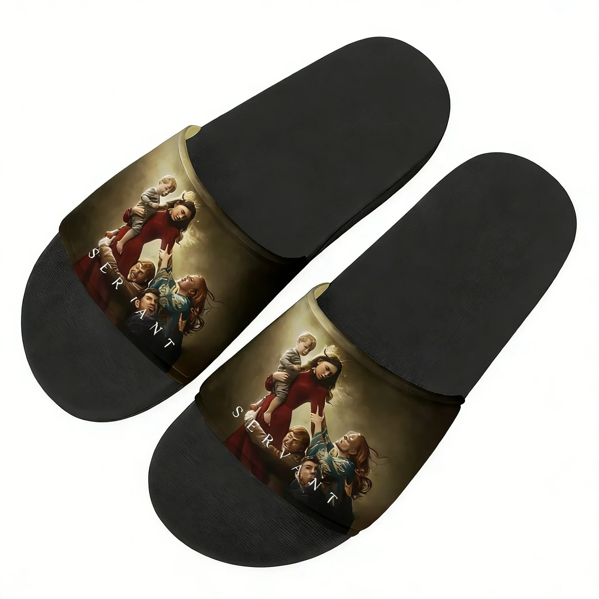 

Шлепанцы Servant: домашние повседневные тапочки для мужчин, женщин, подростков и всей семьи, модные сандалии для ванной и бассейна, обувь на заказ