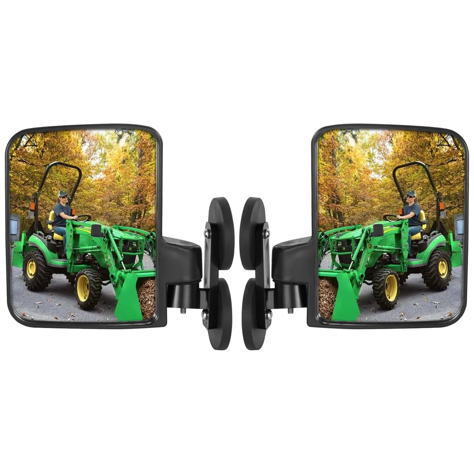Forklift Mirror  Tractor Mirror Replacement for Mahindra Magnetic Side Mirror for Forklift Excavator Golfing Cart