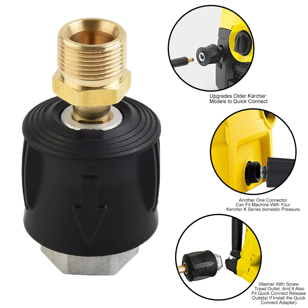 Converter Hose Connector Solid Brass Tool Washer Hose Adapter Extension Pipe Faucet Conversion For K Series High Pressure