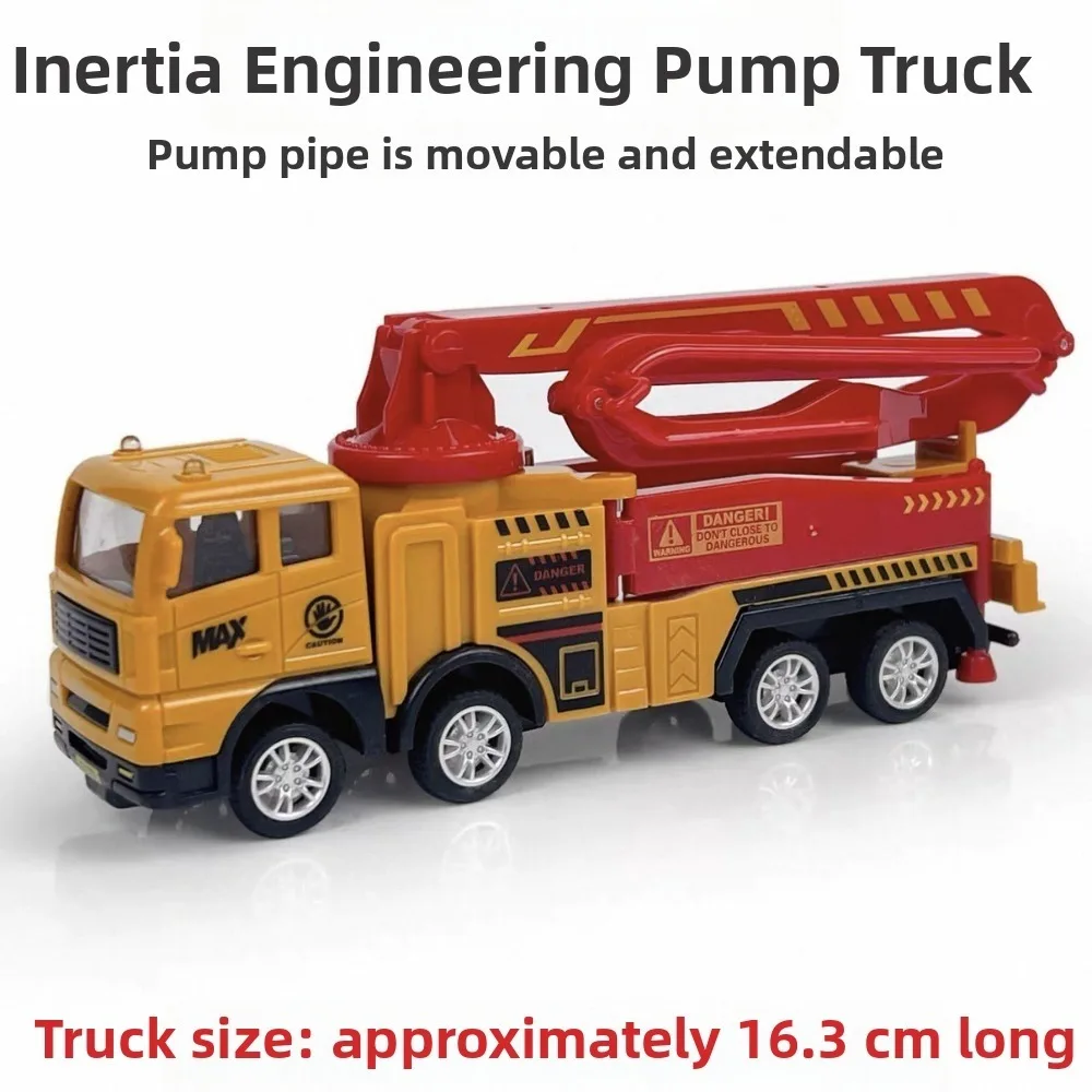 

Plastic Engineering Transport Vehicle Toys Drop Resistant 10 Styles Crane Truck Model Children Collection Gifts