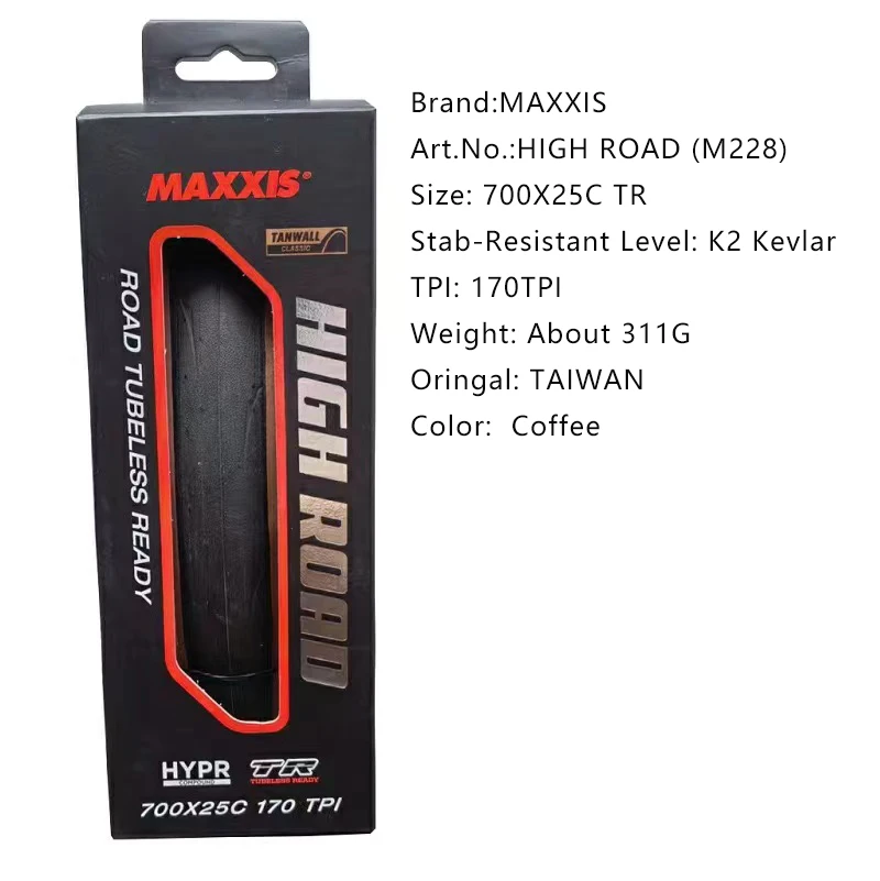 MAXXIS High Road (M228) Folding Outer Tire 700 * 25C 28C
